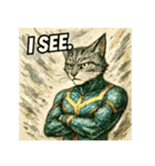 SMASH！！ヒーローキャッツ！！（個別スタンプ：8）