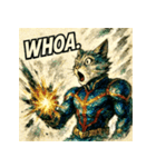 SMASH！！ヒーローキャッツ！！（個別スタンプ：9）