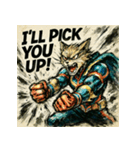 SMASH！！ヒーローキャッツ！！（個別スタンプ：12）