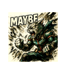 SMASH！！ヒーローキャッツ！！（個別スタンプ：14）