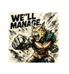 SMASH！！ヒーローキャッツ！！（個別スタンプ：16）