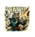 SMASH！！ヒーローキャッツ！！（個別スタンプ：23）