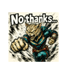 SMASH！！ヒーローキャッツ！！（個別スタンプ：32）