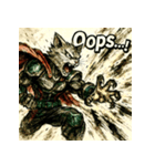 SMASH！！ヒーローキャッツ！！（個別スタンプ：33）