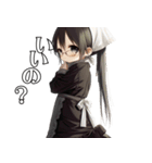 影絵メイドの日常 2（個別スタンプ：3）