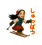 リュートてんにょの四季（個別スタンプ：24）