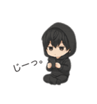 男の子色んな表情スタンプ4（個別スタンプ：9）