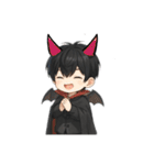 男の子色んな表情スタンプ4（個別スタンプ：15）