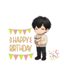 男の子色んな表情スタンプ4（個別スタンプ：30）