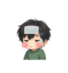 男の子色んな表情スタンプ4（個別スタンプ：33）