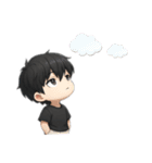 男の子色んな表情スタンプ4（個別スタンプ：35）