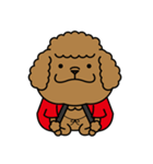 かわいい トイプーさん（個別スタンプ：18）