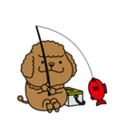 かわいい トイプーさん（個別スタンプ：34）
