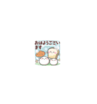 ちっちゃすぎる♡1年中使えるおもちの日常（個別スタンプ：5）