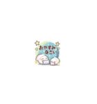 ちっちゃすぎる♡1年中使えるおもちの日常（個別スタンプ：24）