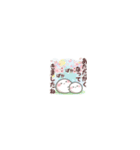 ちっちゃすぎる♡1年中使えるおもちの日常（個別スタンプ：32）