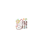 ちっちゃすぎる♡1年中使えるおもちの日常（個別スタンプ：39）