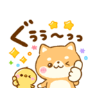 豆柴日和♡かわいい柴犬（個別スタンプ：5）