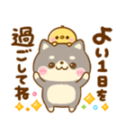 豆柴日和♡かわいい柴犬（個別スタンプ：17）