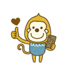 mottoのサルヴァドール・サル♡日常（個別スタンプ：19）