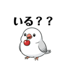 文鳥のスタイル（個別スタンプ：14）