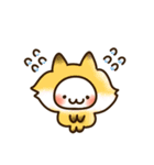 とびだす♪まるにゃん♪秋♡（個別スタンプ：17）