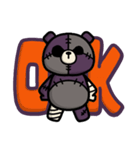 ハロウィンナイトベア（個別スタンプ：1）