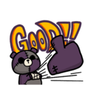 ハロウィンナイトベア（個別スタンプ：4）