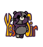 ハロウィンナイトベア（個別スタンプ：6）