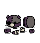 ハロウィンナイトベア（個別スタンプ：21）
