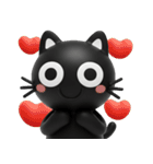 猫が好き♡17♡家族や仲間とサクッと使える（個別スタンプ：40）