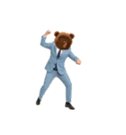 クマ被リーマン（個別スタンプ：23）