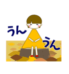 ずっと使える大人優しい気遣い女の子 秋（個別スタンプ：26）