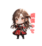 可憐なる勇敢な女戦士（個別スタンプ：9）