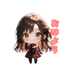可憐なる勇敢な女戦士（個別スタンプ：11）