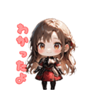 可憐なる勇敢な女戦士（個別スタンプ：16）