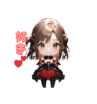 可憐なる勇敢な女戦士（個別スタンプ：17）