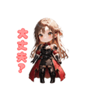 可憐なる勇敢な女戦士（個別スタンプ：21）