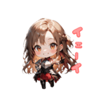 可憐なる勇敢な女戦士（個別スタンプ：29）