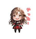 可憐なる勇敢な女戦士（個別スタンプ：30）