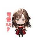 可憐なる勇敢な女戦士（個別スタンプ：38）