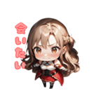 可憐なる勇敢な女戦士（個別スタンプ：39）