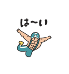 manpuku商店のレスラースタンプ（個別スタンプ：2）