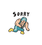 manpuku商店のレスラースタンプ（個別スタンプ：32）