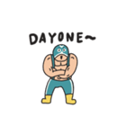 manpuku商店のレスラースタンプ（個別スタンプ：35）