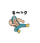 manpuku商店のレスラースタンプ（個別スタンプ：36）