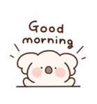 かわいいコアラの英語（個別スタンプ：1）