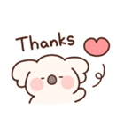 かわいいコアラの英語（個別スタンプ：10）