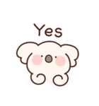 かわいいコアラの英語（個別スタンプ：19）