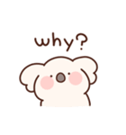 かわいいコアラの英語（個別スタンプ：30）